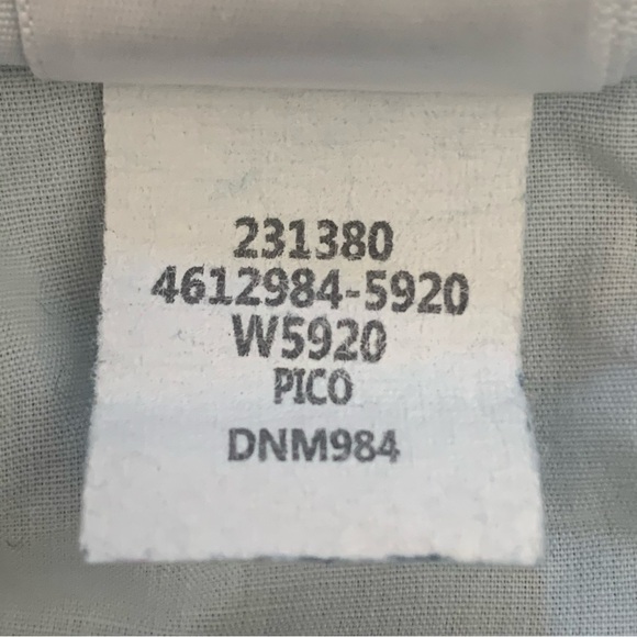 PAIGE Skyline Skinny Crop Mid-Rise Pico Jeans Raw Hem Size 27 - Picture 15 of 15